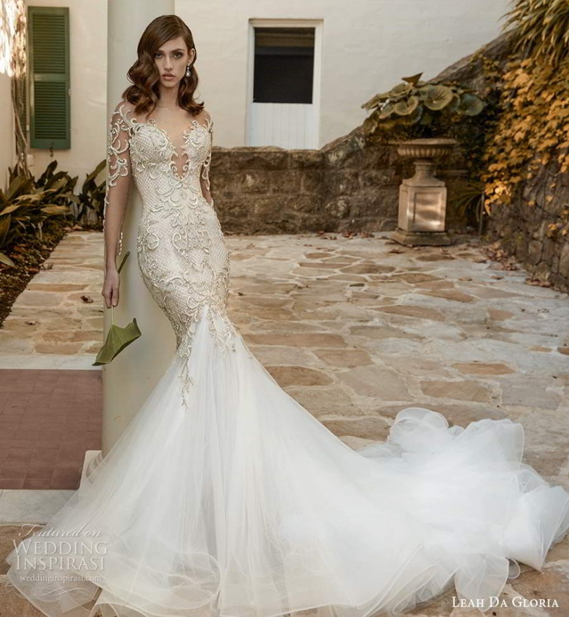 Leah Da Gloria 2020 Couture Wedding Dresses | Wedding Inspirasi