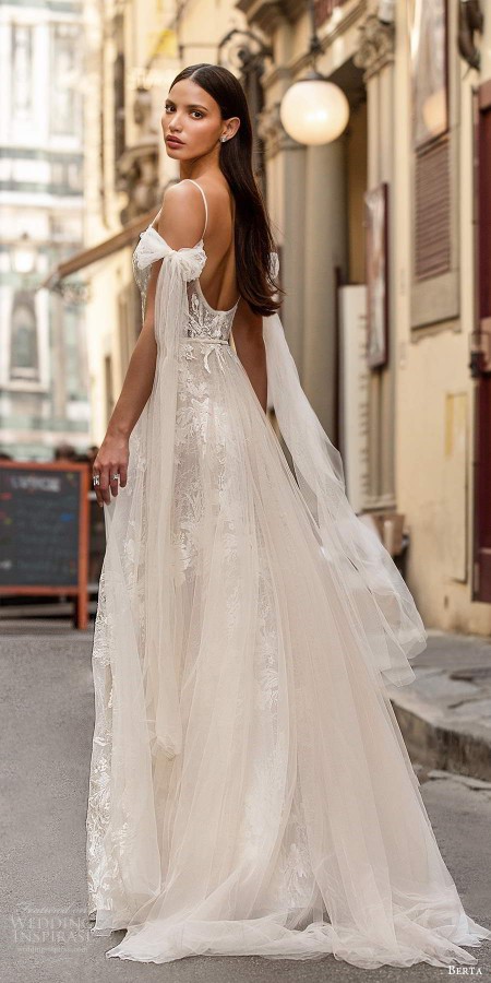 Muse by Berta Fall 2020 Wedding Dresses — “Florence” Bridal Collection ...