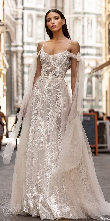 Muse by Berta Fall 2020 Wedding Dresses — “Florence” Bridal Collection ...