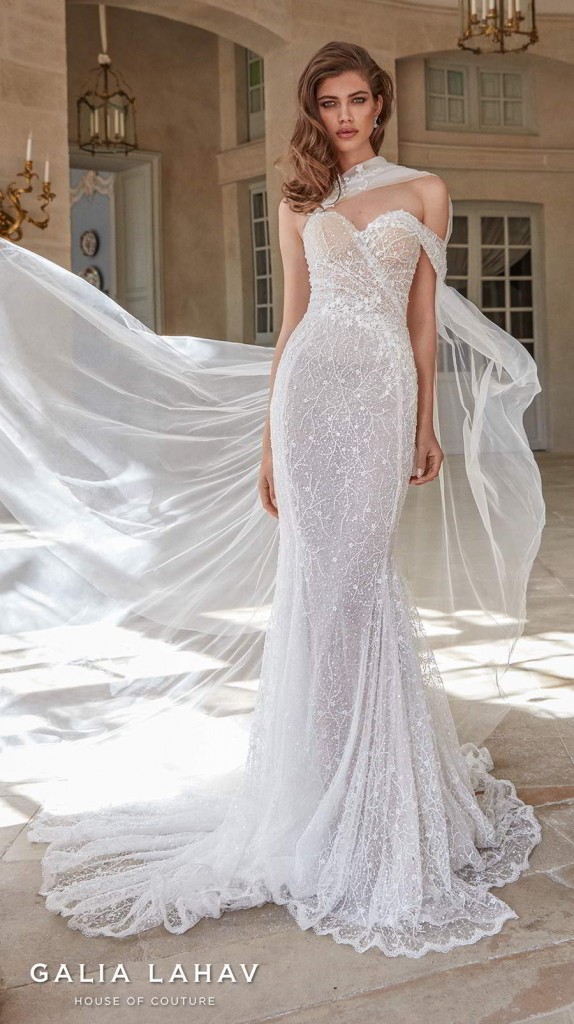 Galia Lahav’s Fall 2020 Wedding Dresses Are Dazzling — “fancy White 