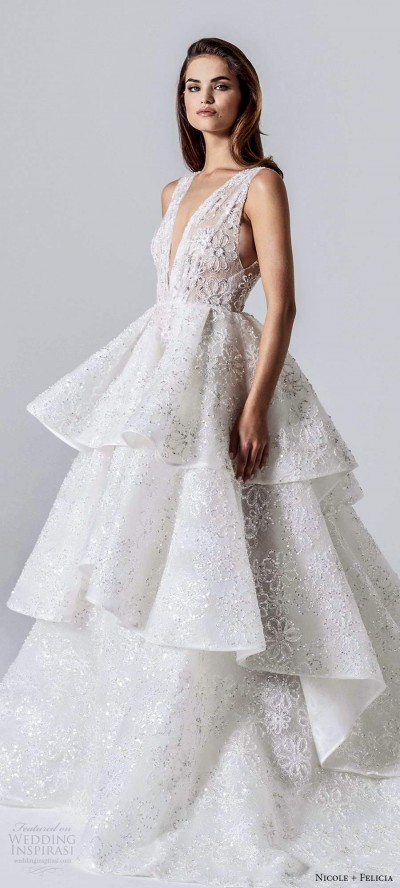 Nicole + Felicia Fall 2020 Wedding Dresses | Wedding Inspirasi