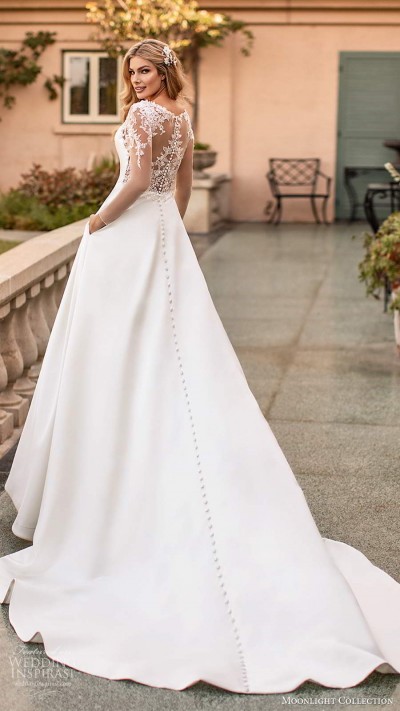 Moonlight Collection Fall 2020 Wedding Dresses | Wedding Inspirasi