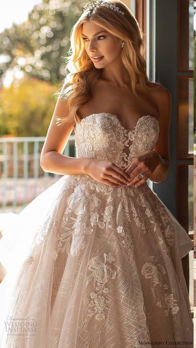 Moonlight Collection Fall 2020 Wedding Dresses | Wedding Inspirasi