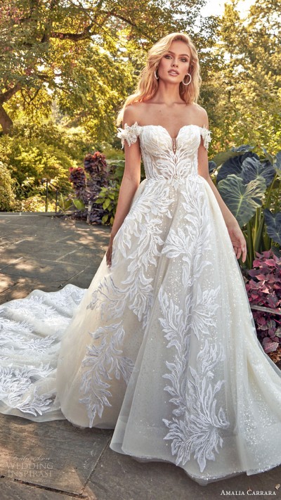 Amalia Carrara Spring 2020 Wedding Dresses | Wedding Inspirasi