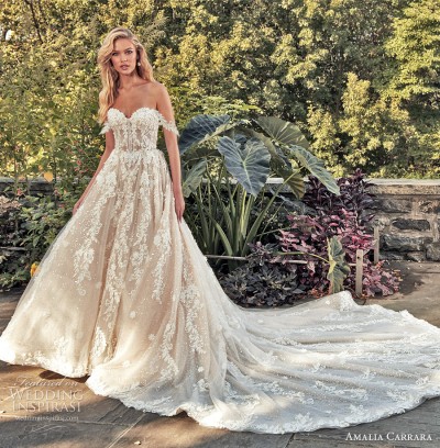 Amalia Carrara Spring 2020 Wedding Dresses | Wedding Inspirasi