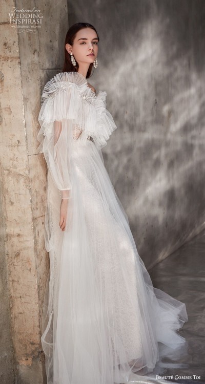 Beauté Comme Toi Spring/Summer 2021 Wedding Dresses — “Chandelier ...