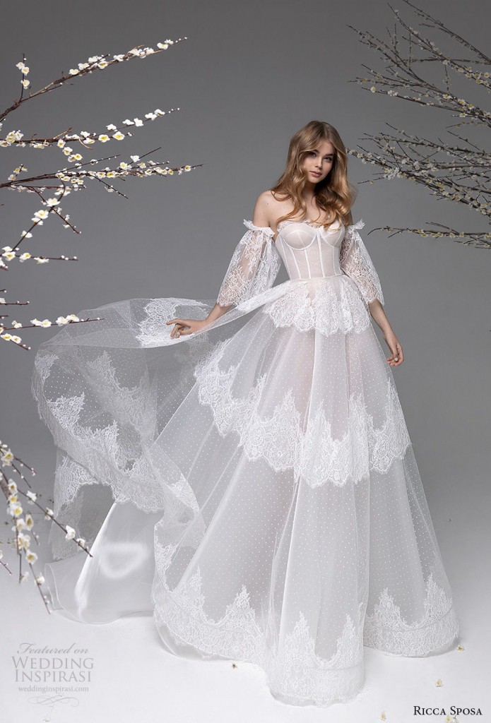 Ricca Sposa Spring 2020-2021 Wedding Dresses — “Blooming Spring” Bridal ...