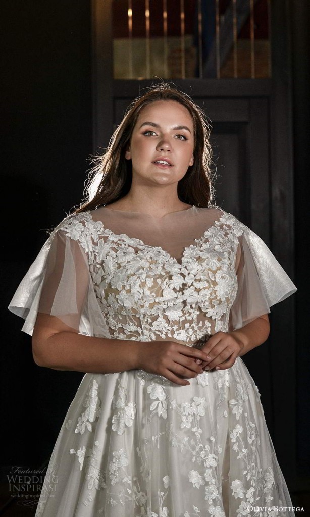 Olivia Bottega 2021 Plus Size Wedding Dresses | Wedding Inspirasi