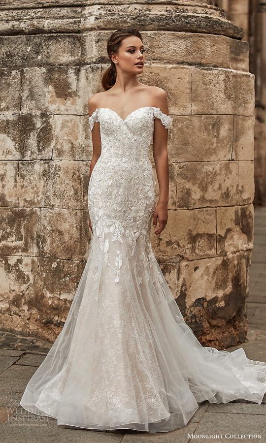 Moonlight Collection Spring 2021 Wedding Dresses | Wedding Inspirasi