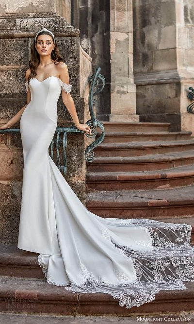 Moonlight Collection Spring 2021 Wedding Dresses | Wedding Inspirasi