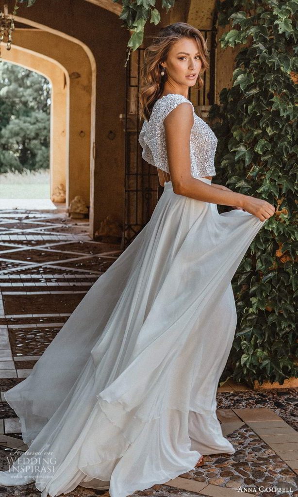 Anna Campbell “The Golden Hour” Wedding Dresses | Wedding Inspirasi