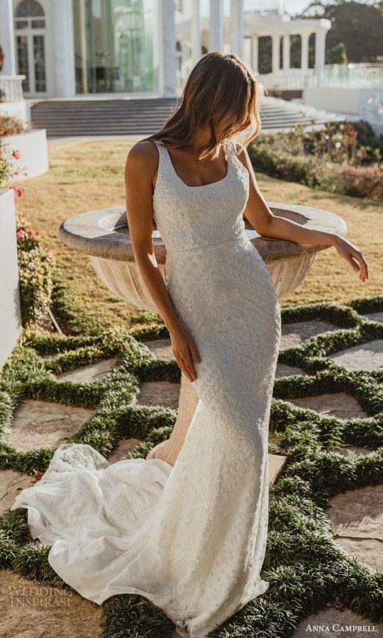 Anna Campbell “The Golden Hour” Wedding Dresses | Wedding Inspirasi