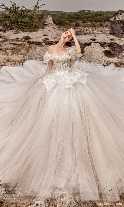 Julia Kontogruni 2021 Wedding Dresses — “The Stone Forest” Couture ...