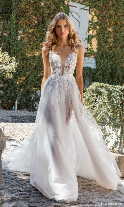 Tom Sébastien 2021 “Provence” Wedding Dresses | Wedding Inspirasi