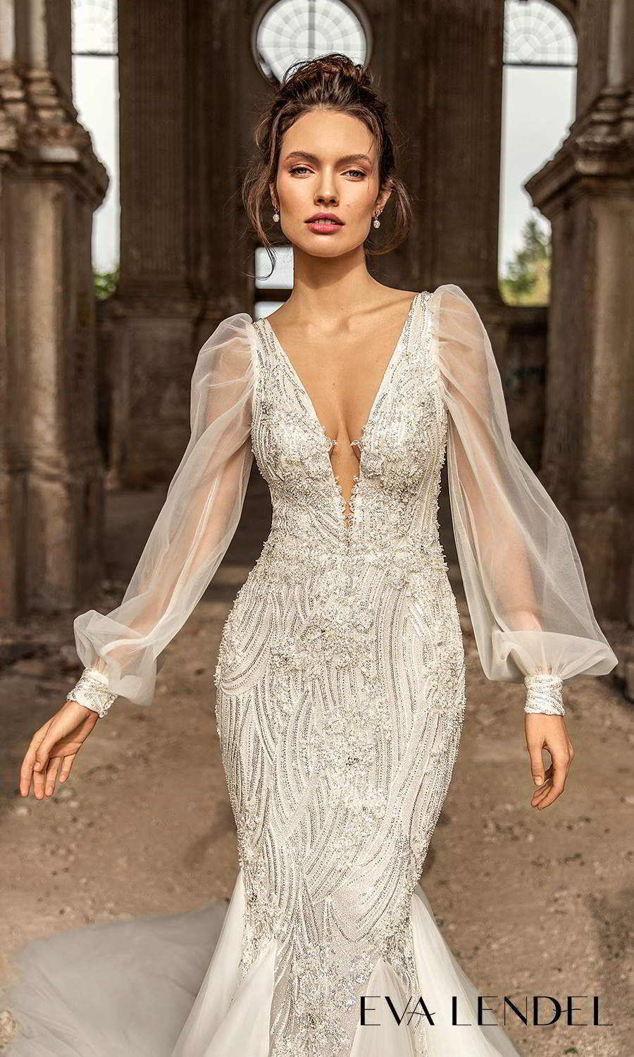 Eva Lendel - Minelli - Fit & Flare Dress - Wedding dress boutique