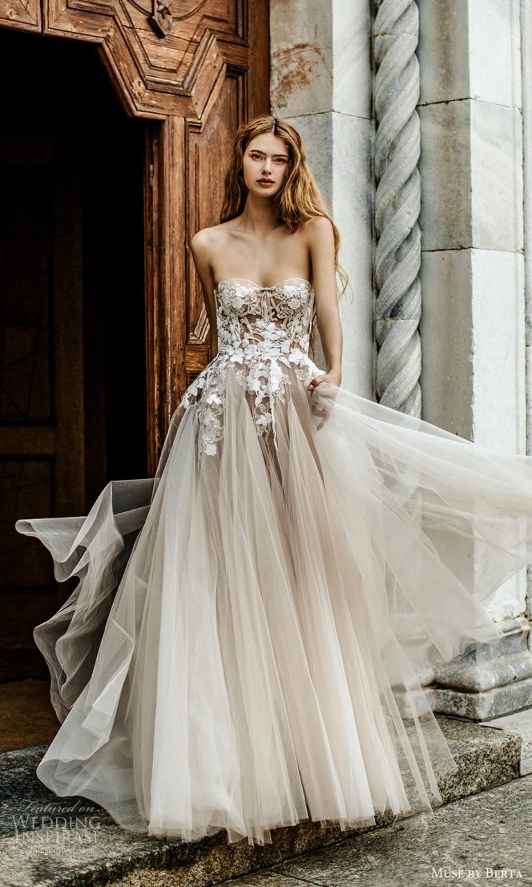 MUSE by Berta Spring 2022 Wedding Dresses | Wedding Inspirasi