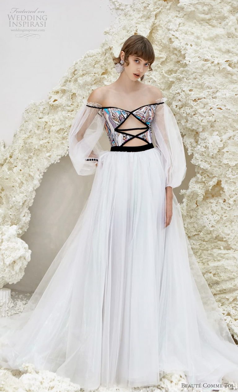 Beauté Comme Toi Spring 2022 Wedding Dresses — “A Blush of Light ...