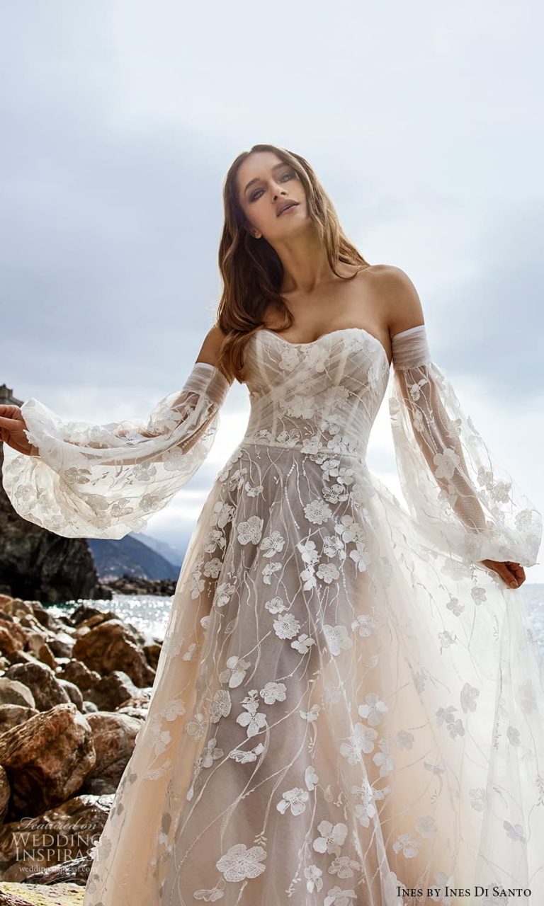 Ines by Ines Di Santo Spring 2022 Wedding Dresses | Wedding Inspirasi