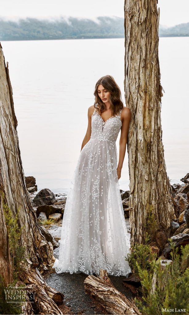 Madi Lane Fall 2021 Wedding Dresses — “Serene” Bridal Collection ...