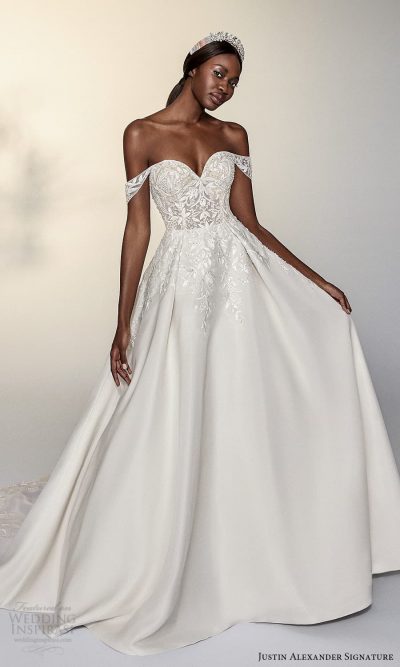 Justin Alexander Signature Spring 2022 Wedding Dresses | Wedding Inspirasi