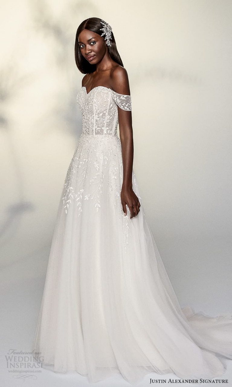 Justin Alexander Signature Spring 2022 Wedding Dresses | Wedding Inspirasi