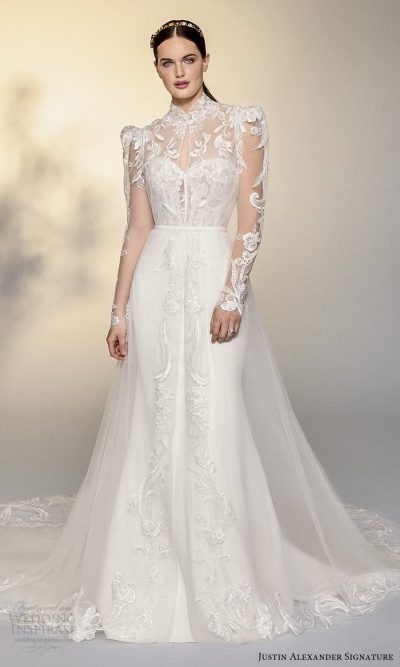 Justin Alexander Signature Spring 2022 Wedding Dresses | Wedding Inspirasi