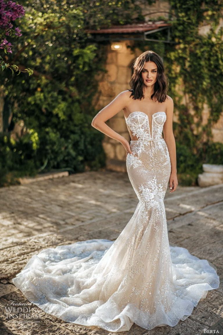 First Look: Berta Fall 2022 Wedding Dresses — “Montefiore” Bridal ...