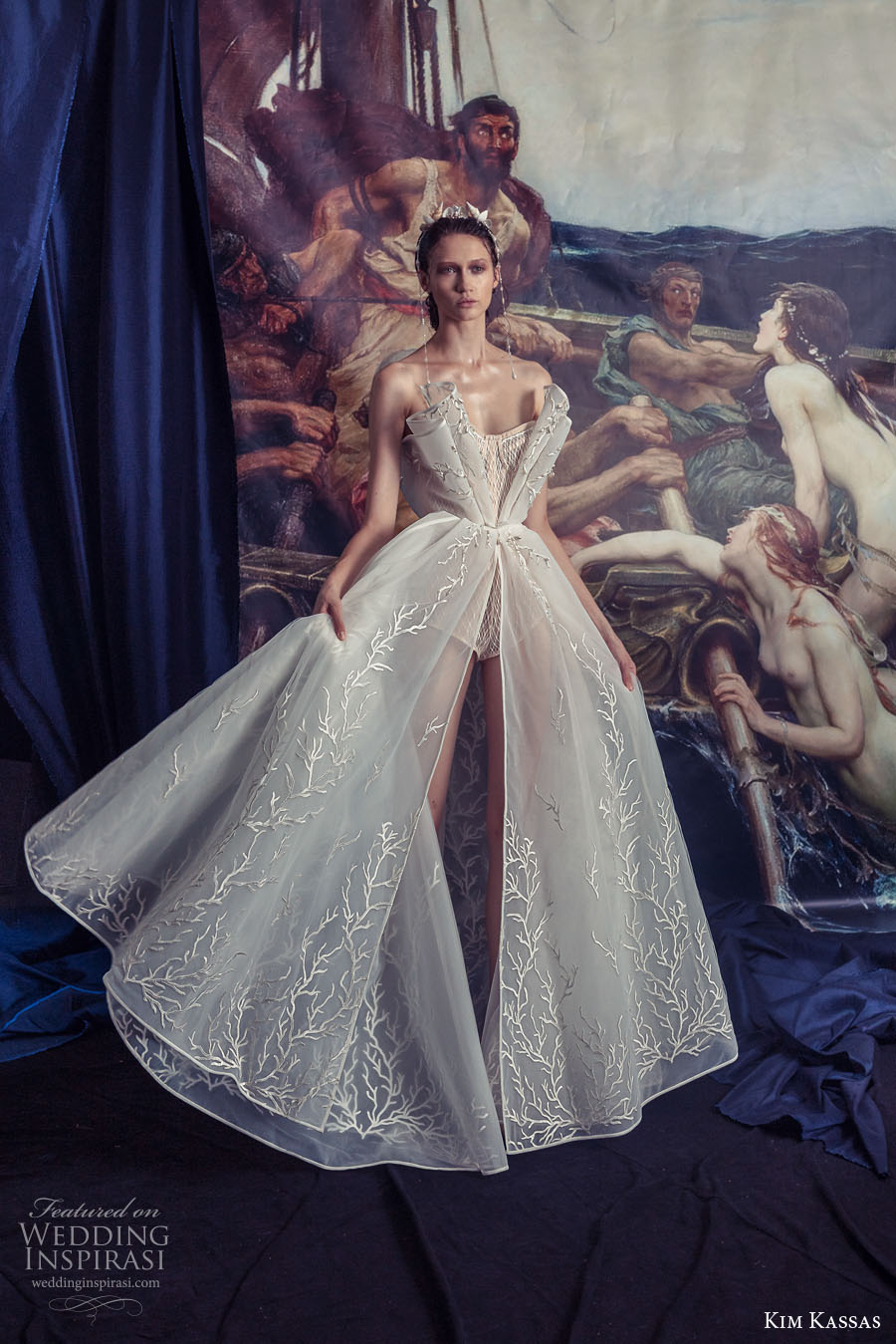 Kim Kassas Fall 2022 Wedding Dresses — “Siren Call” Bridal