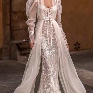 Berta bridal cape best sale