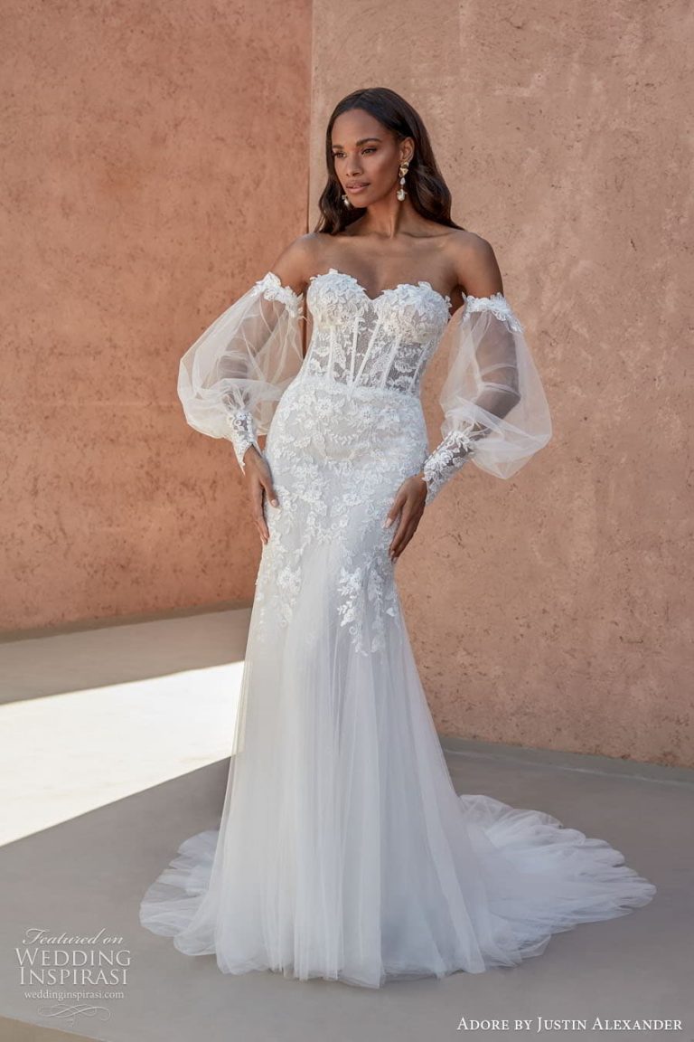 Adore By Justin Alexander Spring 2024 Wedding Dresses | Wedding Inspirasi