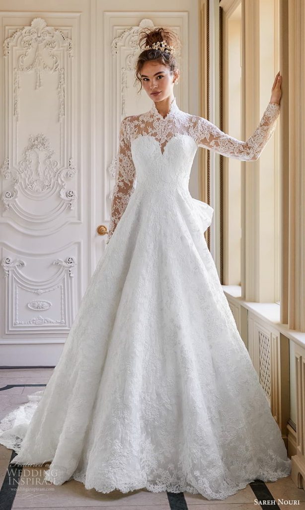 Sareh Nouri Fall 2024 Wedding Dresses — “Love, Sareh” Bridal Collection ...