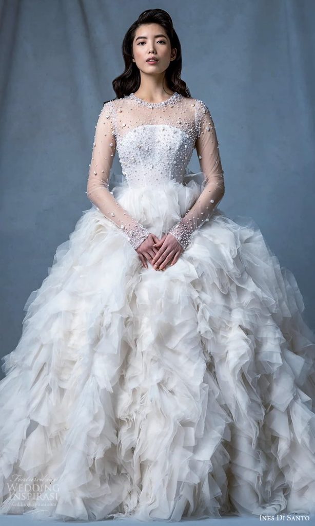 Ines Di Santo Fall 2024 Couture Wedding Dresses Wedding Inspirasi 3544
