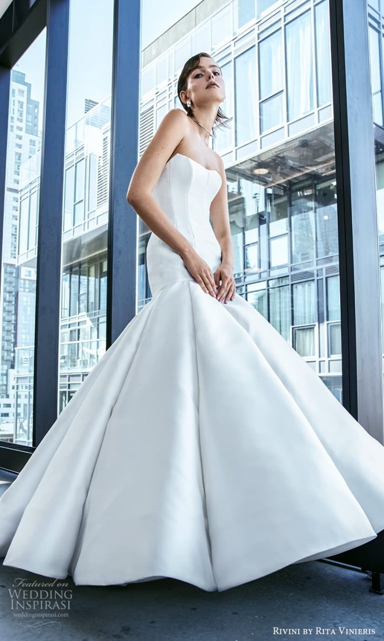 Rivini by Rita Vinieris Fall 2024 Wedding Dresses — “Ethereal Chaos ...