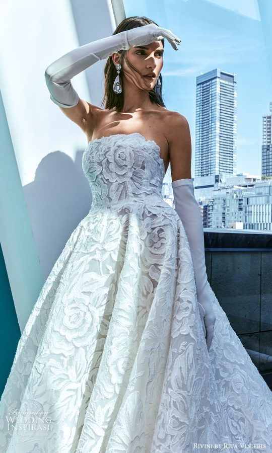 Rivini by Rita Vinieris Fall 2024 Wedding Dresses — “Ethereal Chaos ...