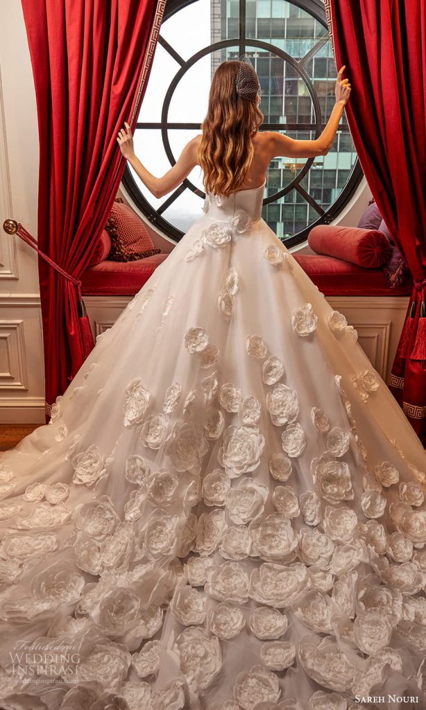 Sareh Nouri Spring 2025 Wedding Dresses — “A Suite Beginning…” Bridal Collection Wedding Inspirasi